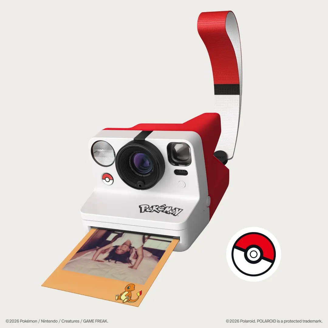 ポケモン×Polaroidが初コラボ ピカチュウの“しっぽ”付きカメラがかわい