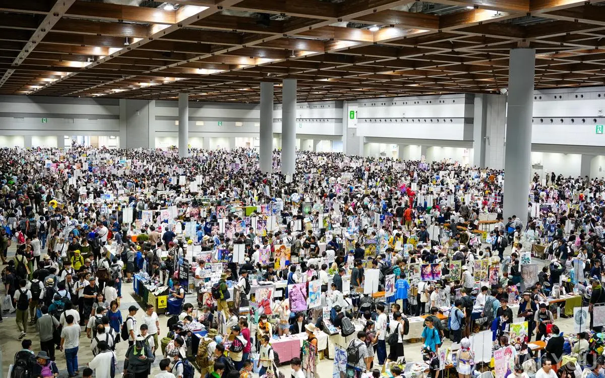 「コミックマーケット108」会場の様子