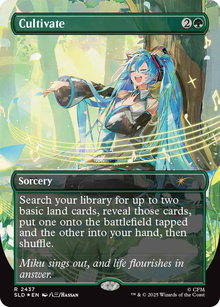 「Secret Lair Commander Deck: Hatsune Miku」収録カード