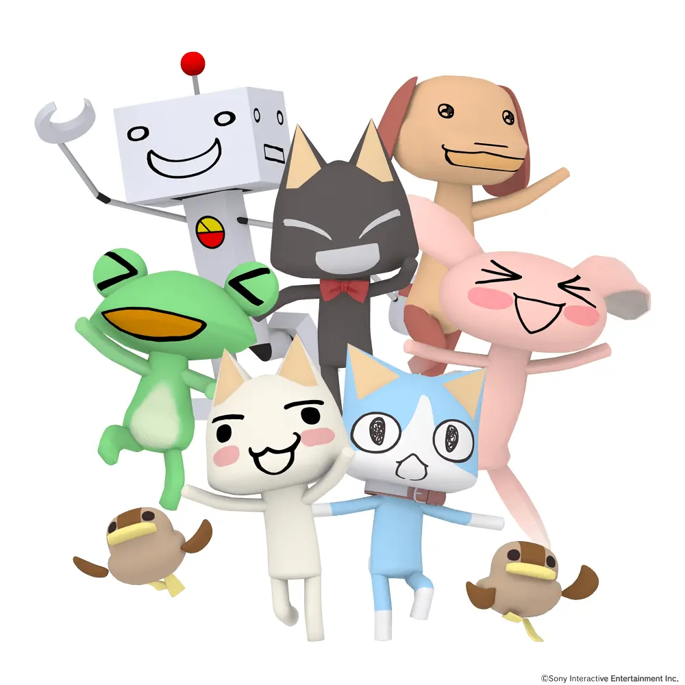 「どこでもいっしょ」登場キャラクターたち
