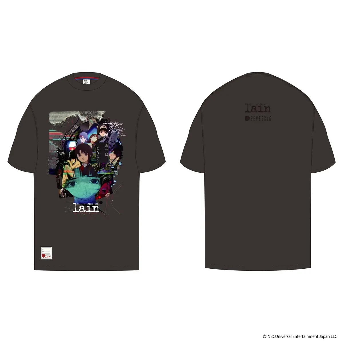 「CT-SV-LN-1001 / SEV vs lain S/SL TEE No.1」¥16,500(税込)