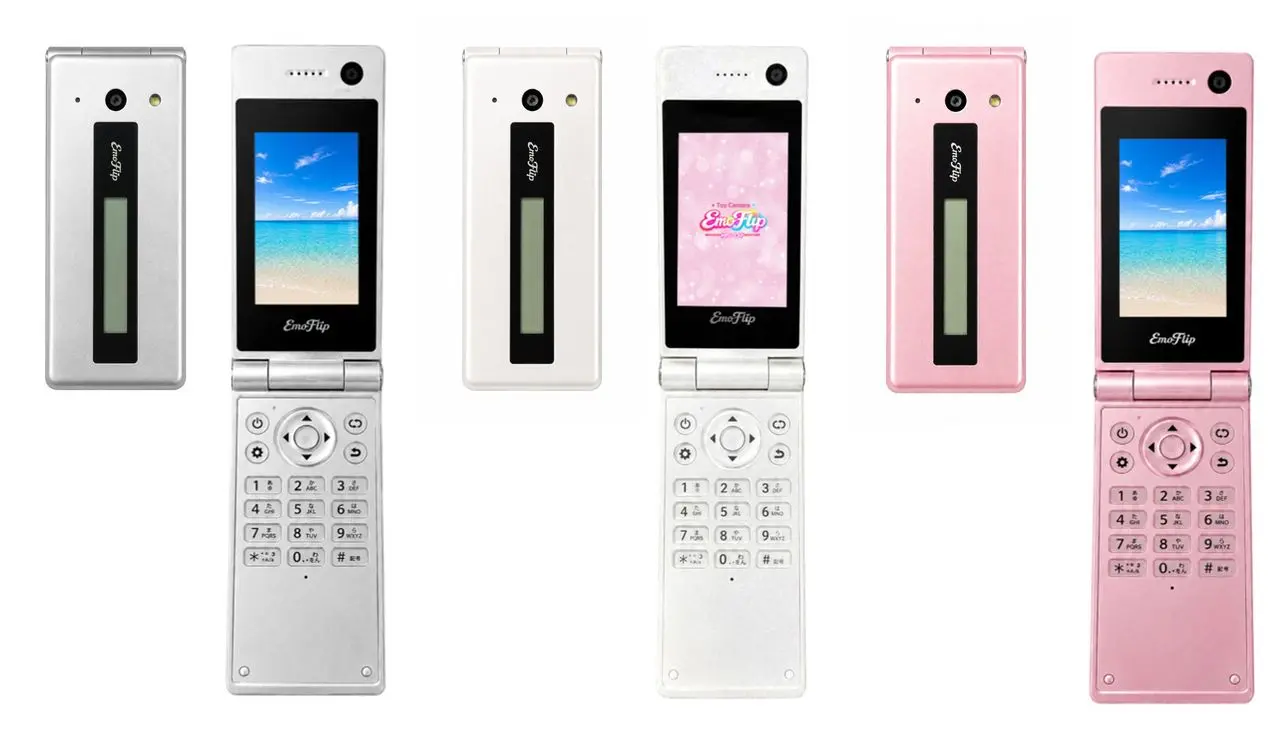 平成のガラケーっぽいトイカメラ！？「Toy Camera EmoFlip HS-07」の