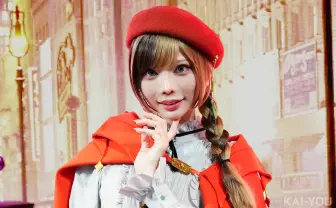 “奇跡の8頭身”米倉みゆ、魔法使いになる 「東京ゲームショウ」で魅せた凛々しいコスプレが圧巻