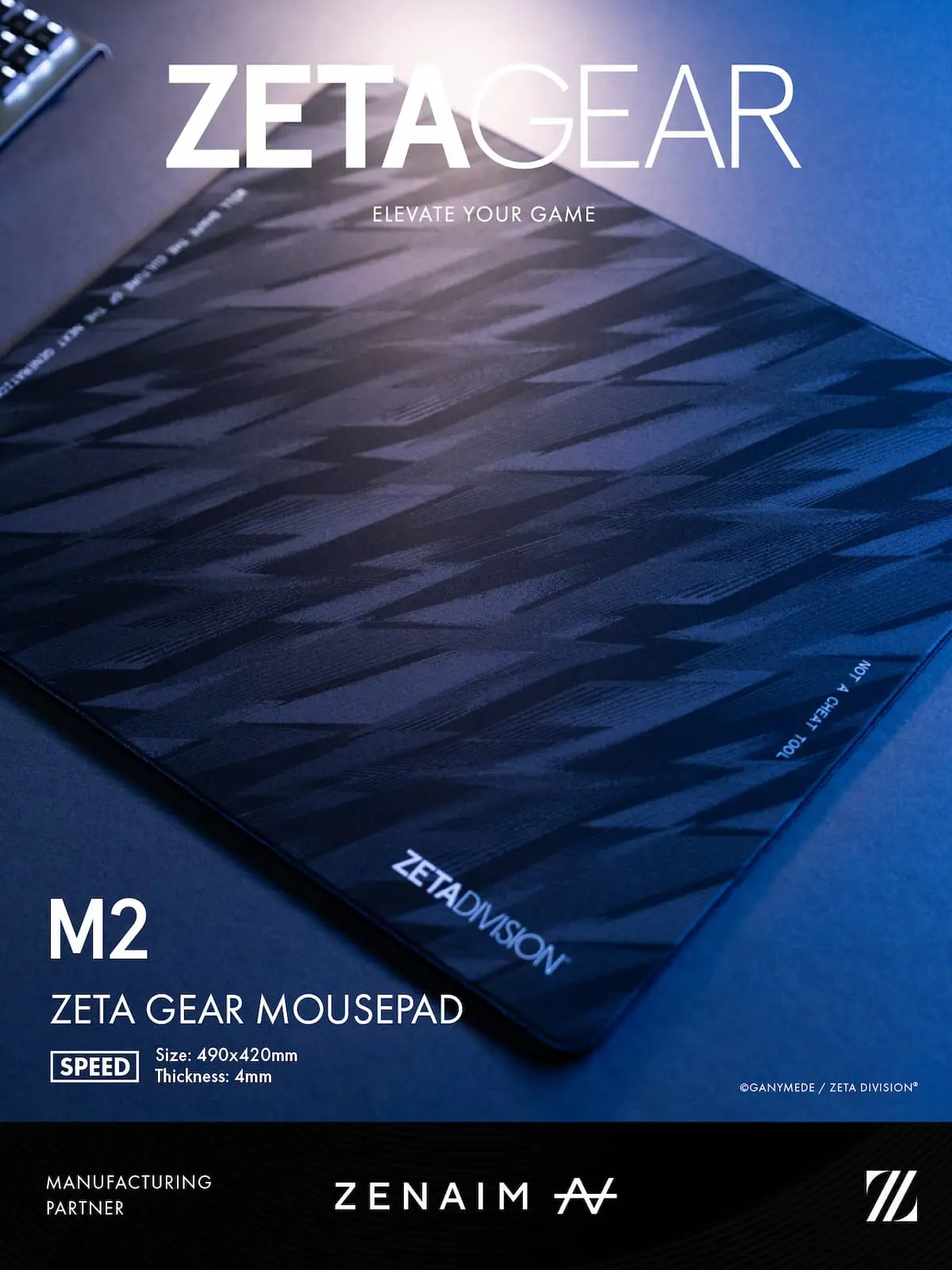 「ZETA GEAR MOUSEPAD M2」
