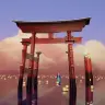 『超かぐや姫！』公式ワールド　全景