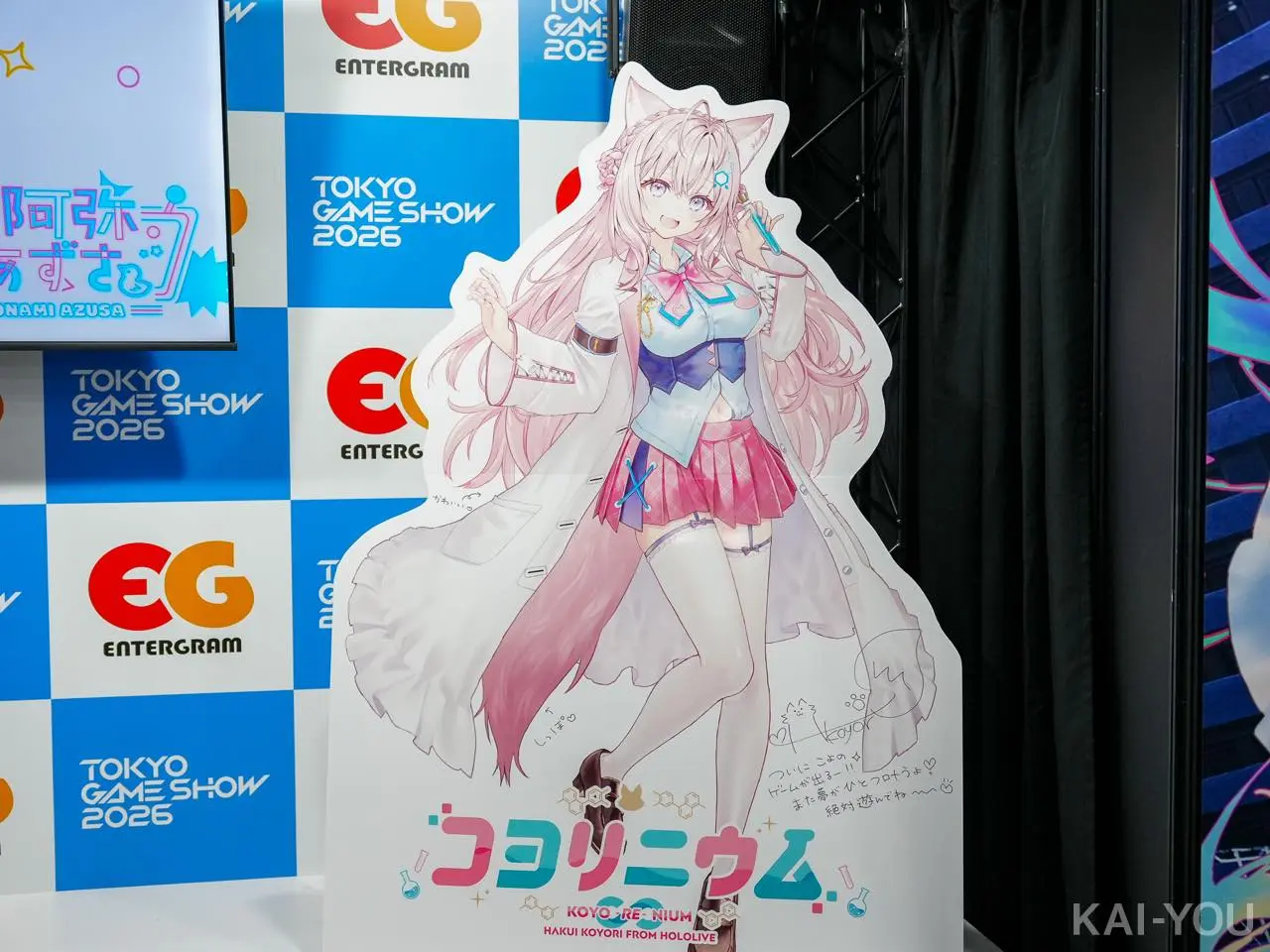 ブースにはパネルも展示