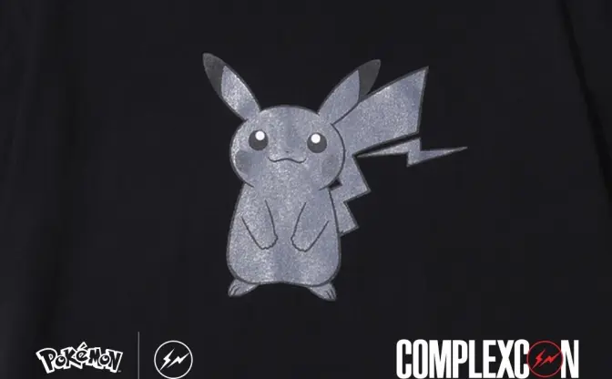 漆黒のピカチュウとミュウ！ 藤原ヒロシ「fragment × ポケモン」新作がイベント限定発売