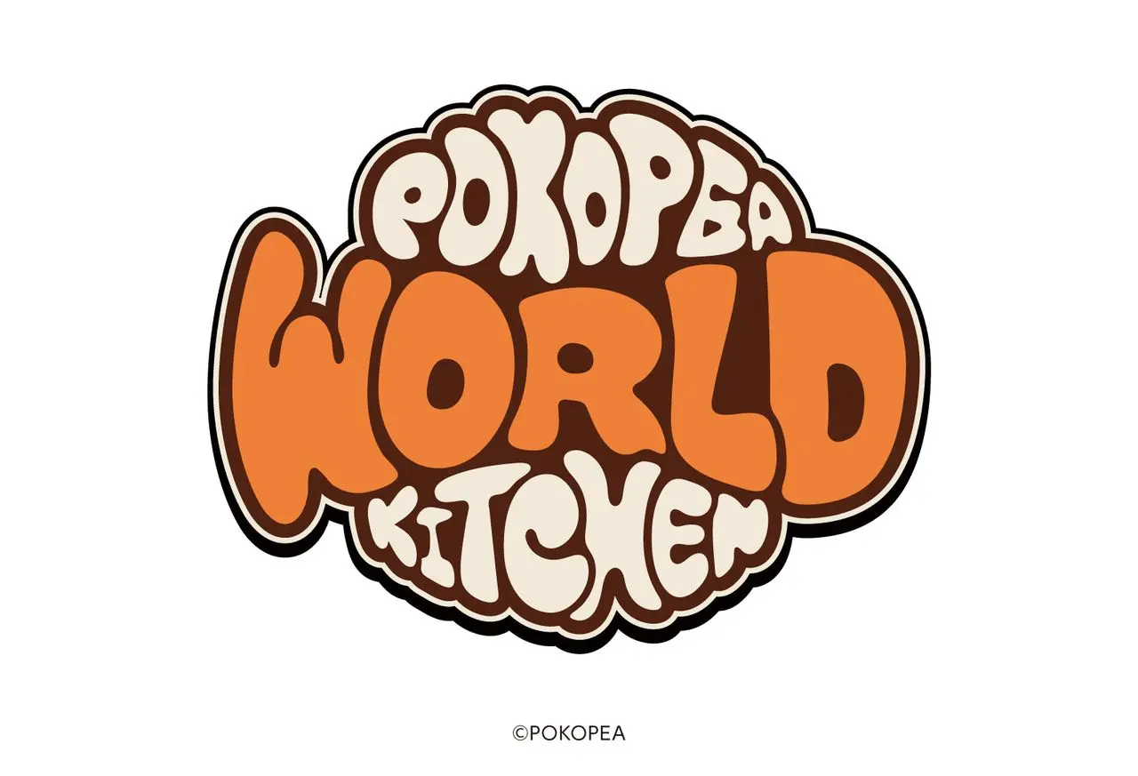 「POKOPEA WORLD KITCHEN」ロゴ