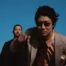 5lackさん（左）と小袋成彬さん（右）