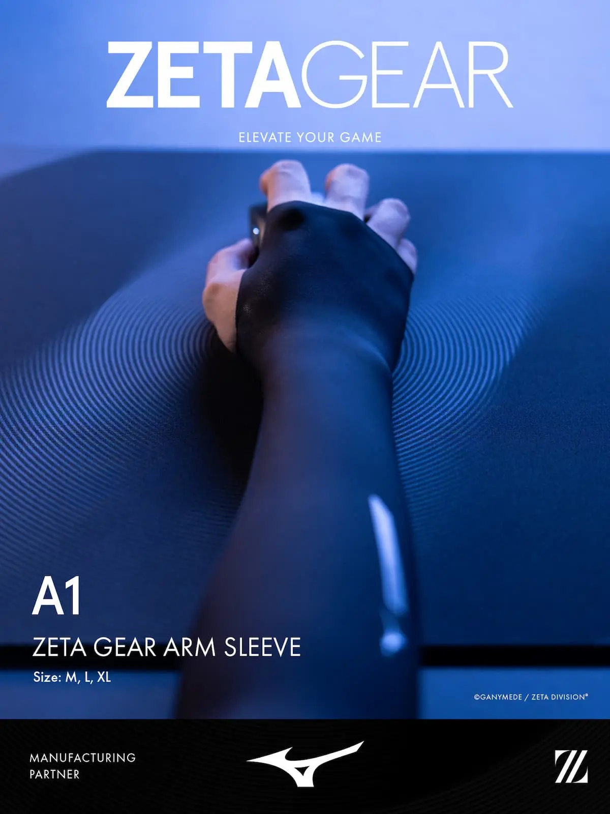 「ZETA GEAR ARM SLEEVE A1」