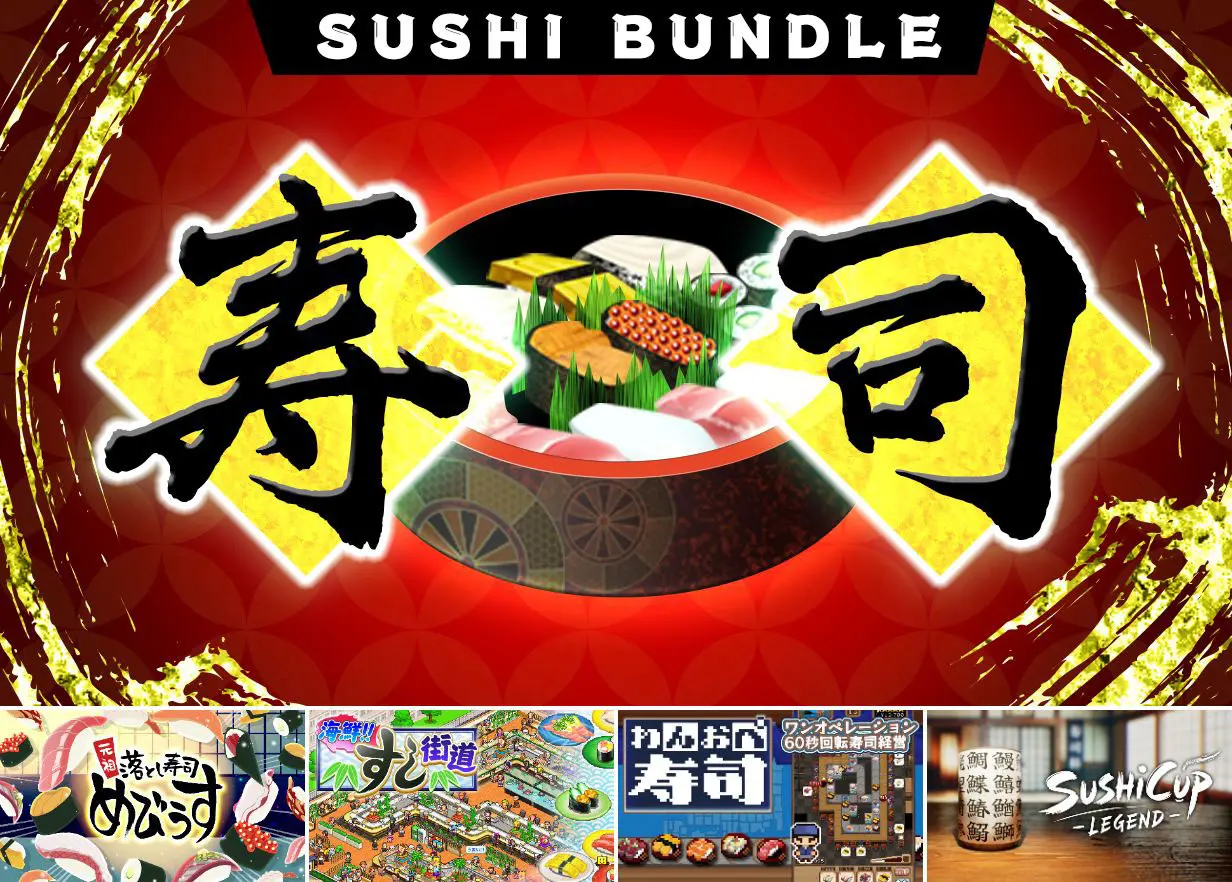 Steamに“寿司ゲームだけ”のバンドル誕生　SNSの呼びかけで4作品が集う