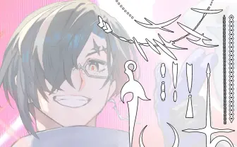 新人VTuberカプラ・リブラスのデザイナー lackがファンアート用の素材を無料公開