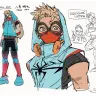 『スパイダーマン（作品タイトル未定）』主人公のラフ