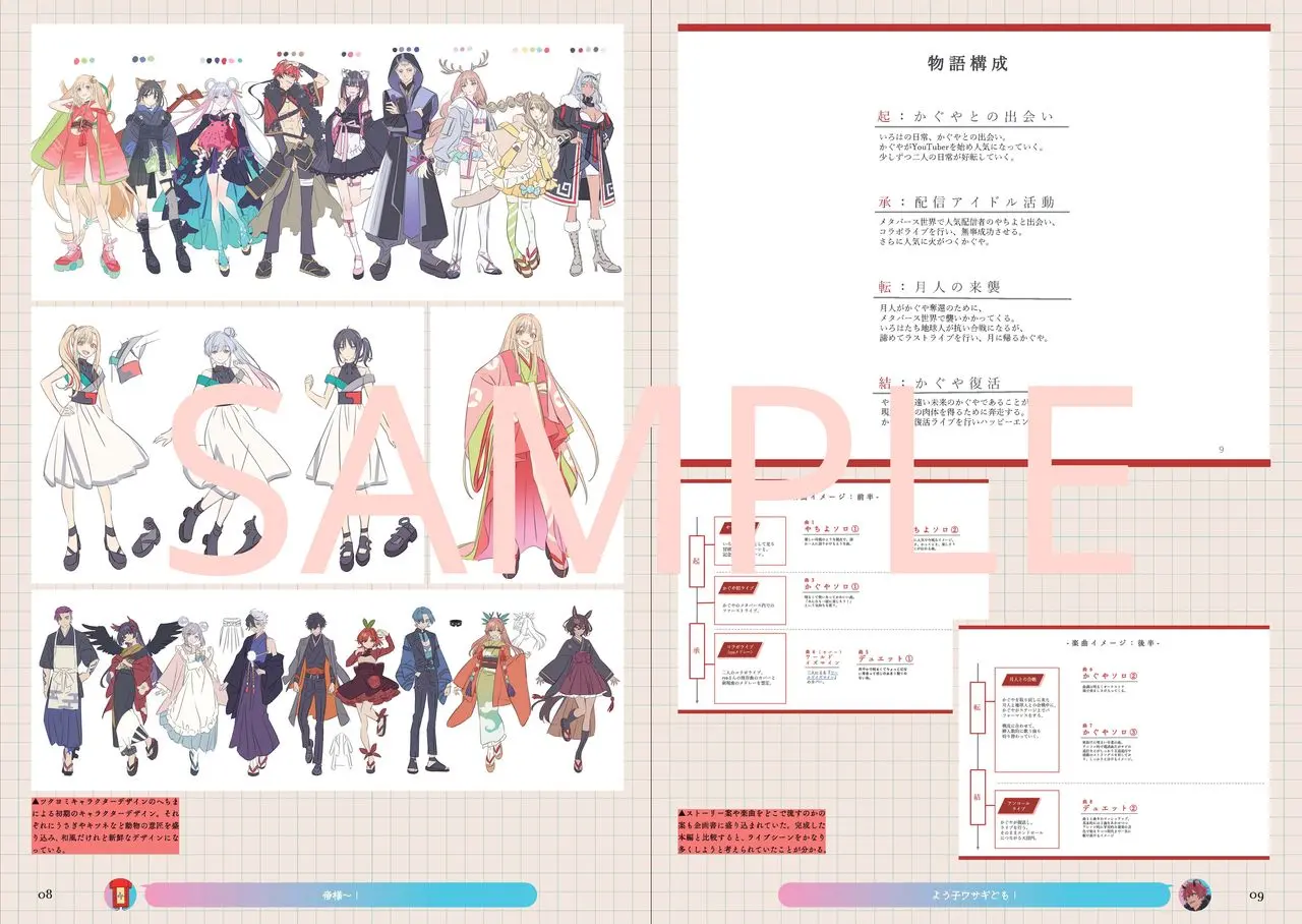 超かぐや姫！』待望のパンフレット発売決定 劇場特典は新衣装を纏った3