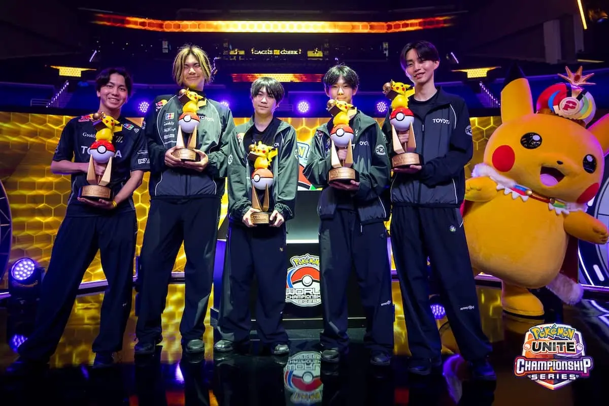 eスポーツチーム ZETA DIVISIONが『ポケモンユナイト』世界大会で初優勝　前年2位の雪辱を果たす
