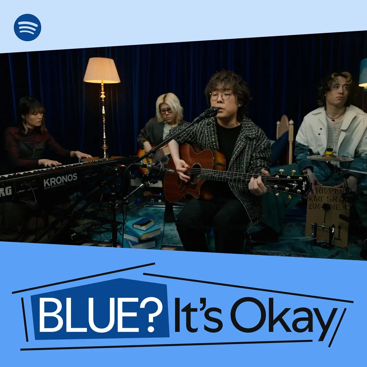 レトロリロンは「UNITY - Spotify BLUE? It’s Okay Ver.」を披露