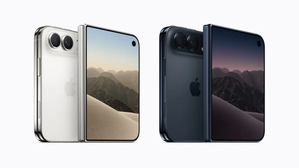 Apple初の折りたたみiPhone「iPhone Duo」発表　閉じればパスポートサイズ、開けば史上最大