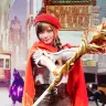 『Rhapsody in Scarlet』の主人公であるエリー・マイヤーズに扮した米倉みゆさん