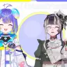 「幼馴染」であると公表した宙科そぴあさんと儒烏風亭らでんさん／画像は宙科そぴあさんのXより