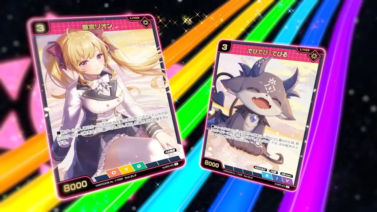 『NIJISANJI 7 Colors Card Game』（にじなな）プロモーション映像より