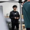 パフォーマンスキャプチャー収録に挑む小島秀夫さん