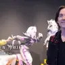 カバー社を訪れたCritical RoleのMatthew Mercerさん／画像はホロライブ英語圏公式アカウントから