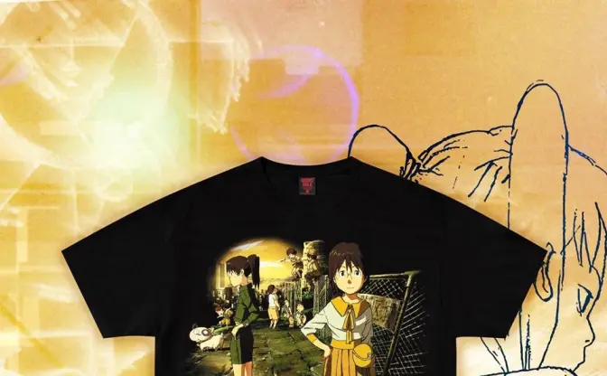 アニメ『電脳コイル』×GEEKS RULEコラボTシャツ発売　名台詞を背中にプリント