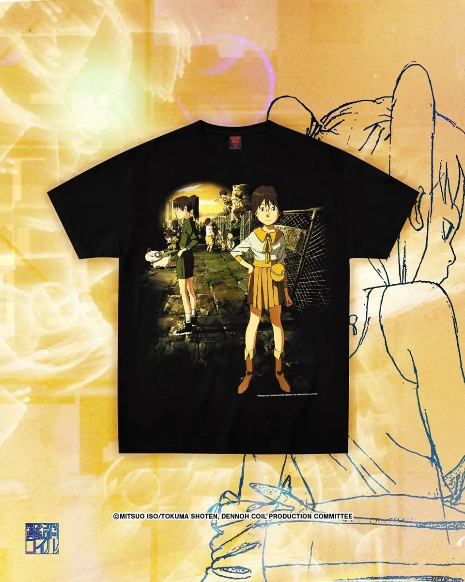 アニメ『電脳コイル』×GEEKS RULEコラボTシャツ発売　名台詞を背中にプリント