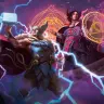 「マジック：ザ・ギャザリング | マーベル：ダークホールド・デスティニー」キービジュアル／画像は公式Xから
