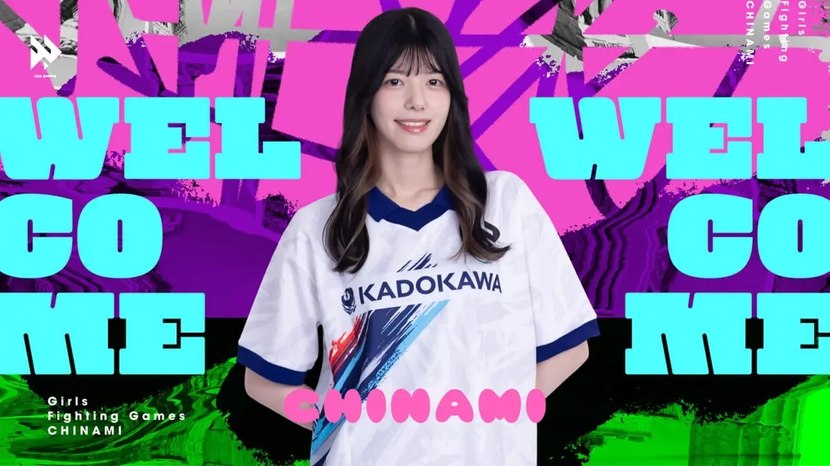 VTuber蒼輪ちなみ、“CHINAMI”としてFAV gamingへ加入　女性格ゲーマー部門の第1号に