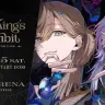 叶さんと葛葉さんによるユニット・ChroNoiRの2ndライブ「Twin King's Gambit」メインビジュアル