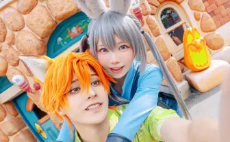 えなこ＆スタンミじゃぱん、ディズニーハロウィンで『ズートピア』の名コンビに変身