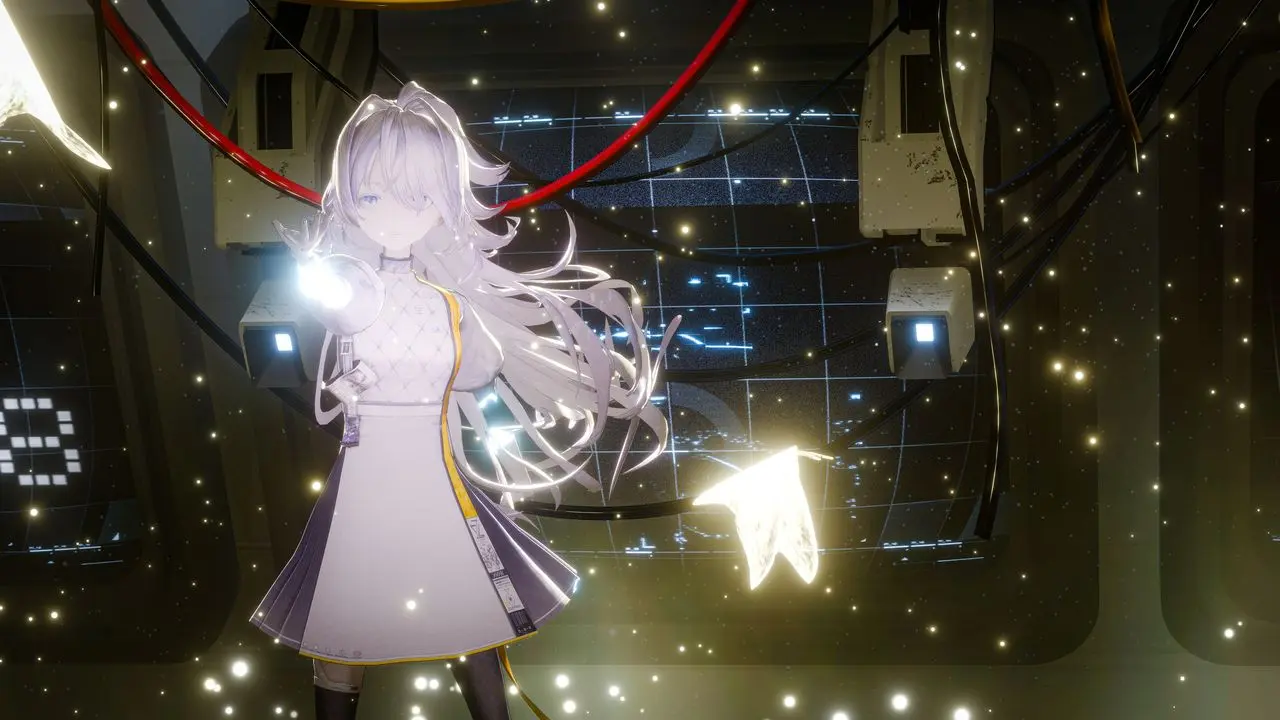 月白累さんソロライブ「latent」アーカイブ版の様子／筆者撮影