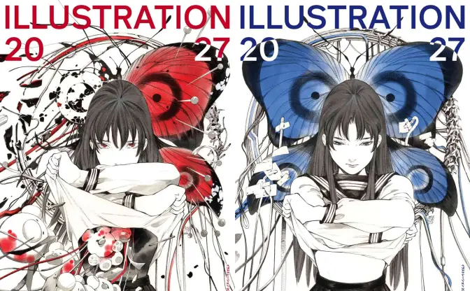 イラストレーター年鑑『ILLUSTRATION 2027』刊行　カバーは桃桃子、漫画家 白浜鴎のインタビューも