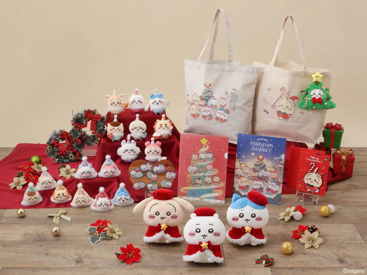 「ちいかわクリスマスマーケット」限定オリジナルグッズ
