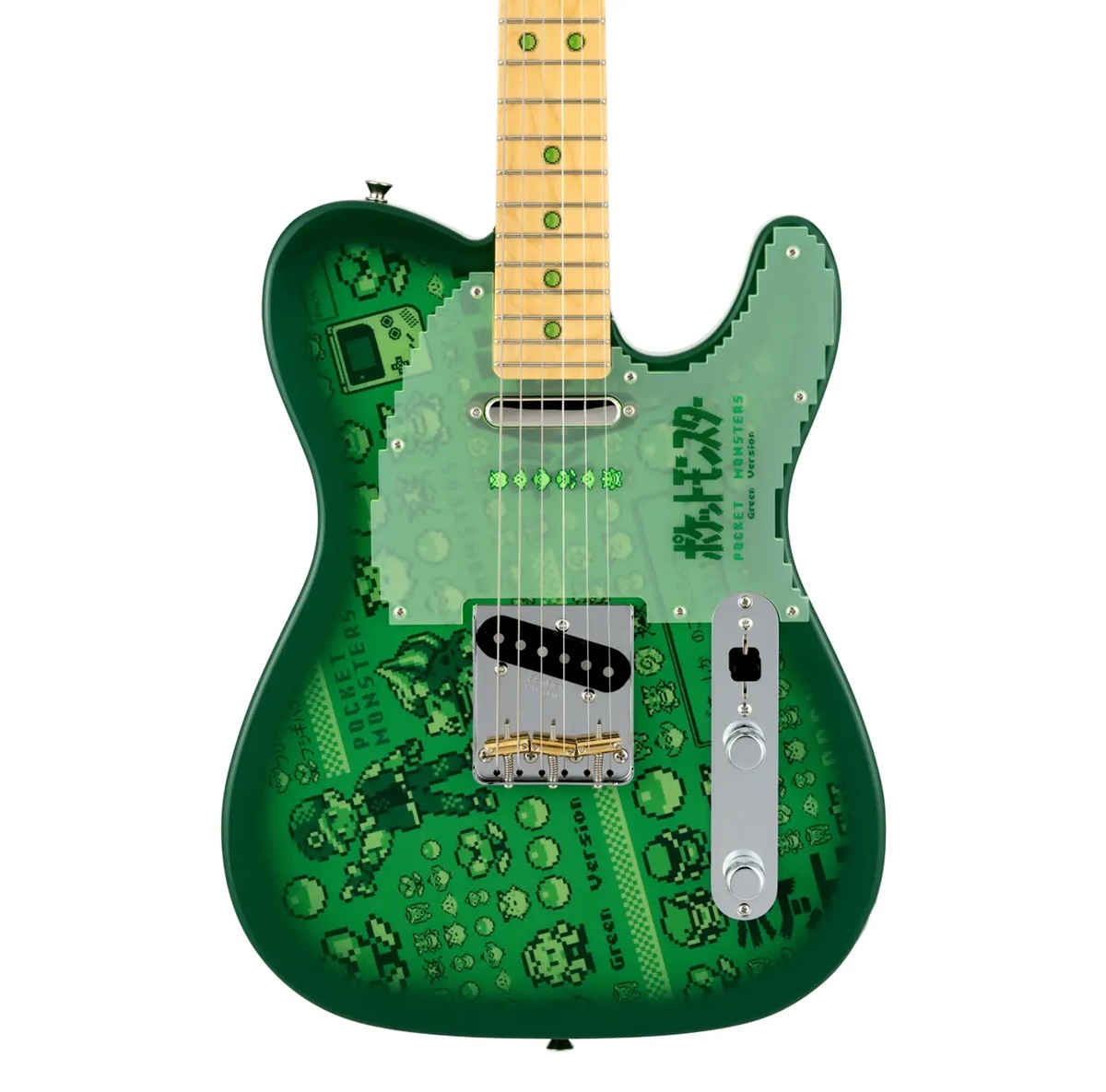 『Made in Japan Pokémon “Green Version” Telecaster』ボディ