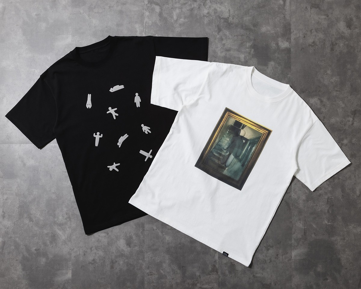 コラボTシャツ平置き画像