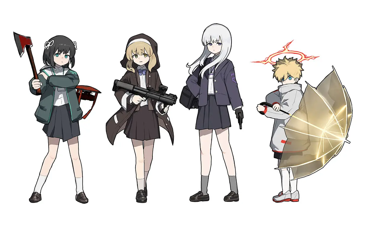 ほしさんが描き下ろしたキャラクターイラスト