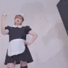 メイド服姿のらいじんさん