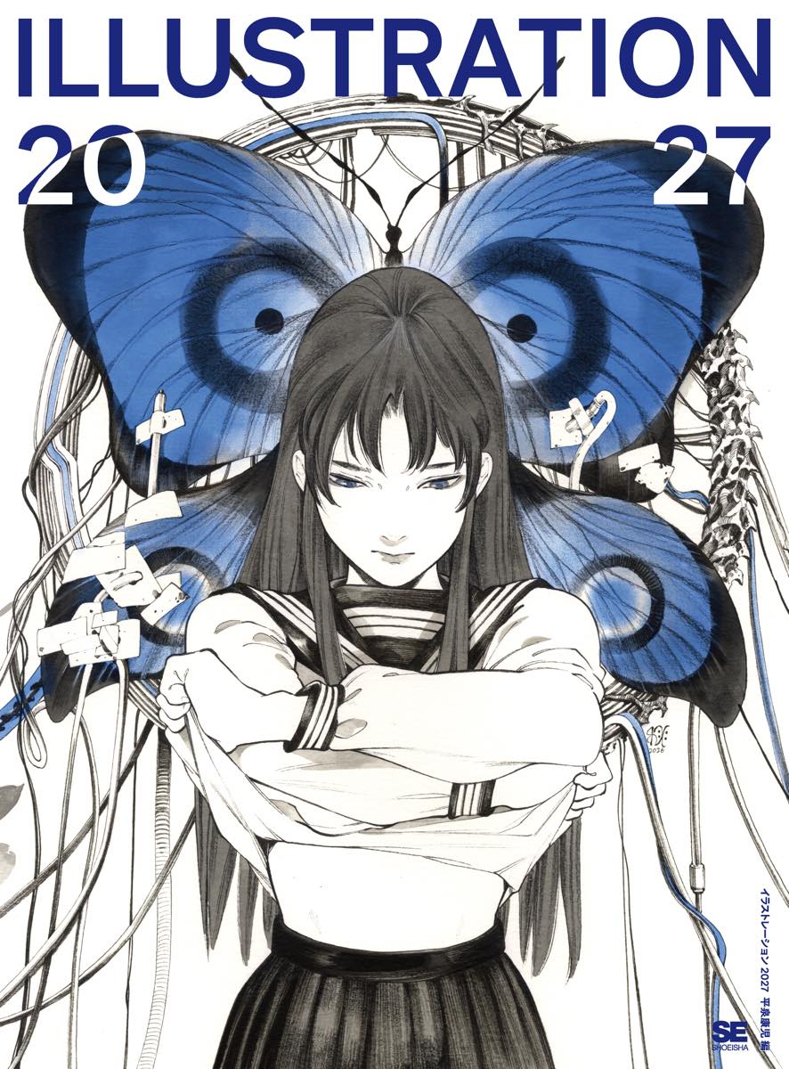 画像8: イラストレーター年鑑『ILLUSTRATION 2027』刊行　カバーは桃桃子、漫画家 白浜鴎のインタビューも