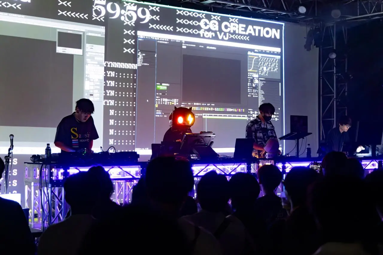 LAMさんが過去に出演した「SYNK」の様子