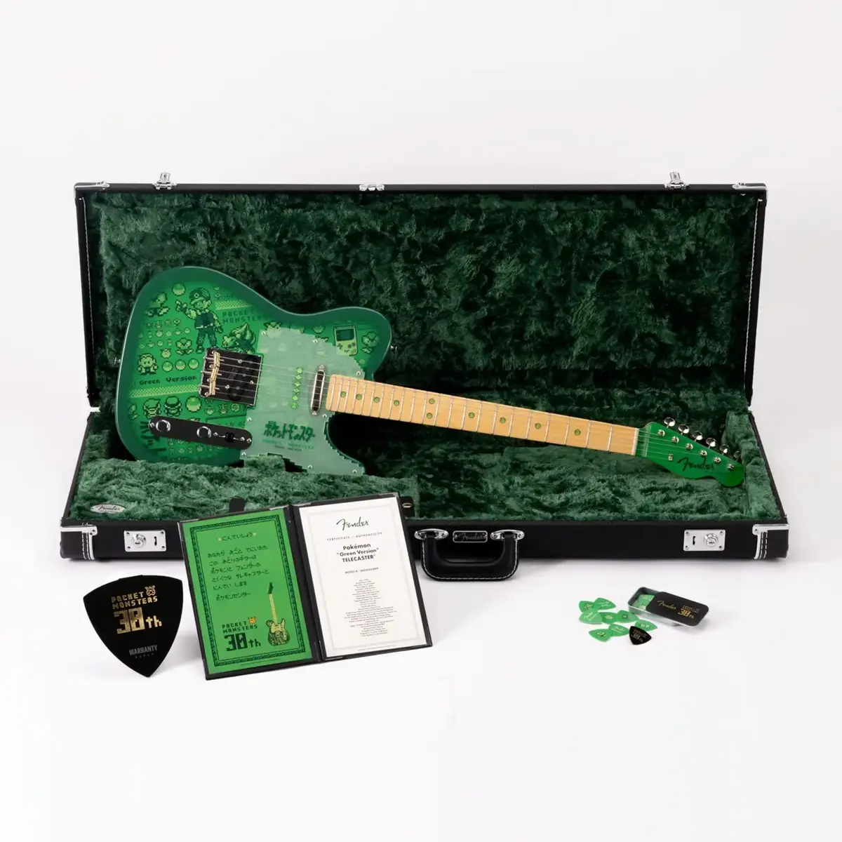 『Made in Japan Pokémon “Green Version” Telecaster』