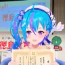 徳島県の「食育動画コンテスト」で最優秀賞を授賞した蒼藍アオさん／画像は本人のXより