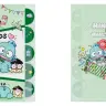 クリアファイルA5 3ポケット 各480円
